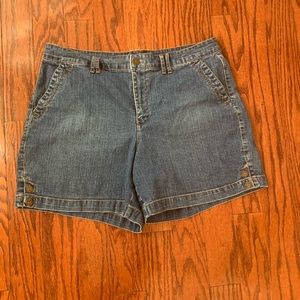 Gloria Vanderbuilt Jean Shorts Women’s Size 14